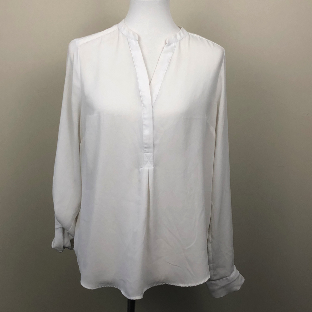 The Limited White Blouse Size Large